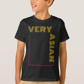 Mycket asiatisk t shirt