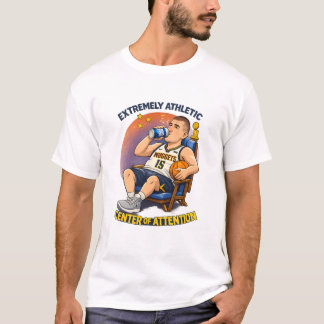 Mycket Atletiskt Centrum För Uppmärksamhet Rolig S T Shirt