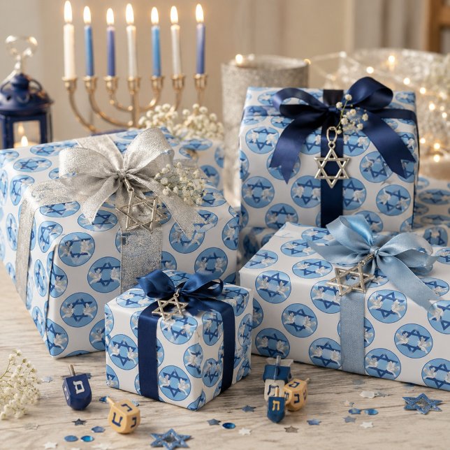 Mycket attraktiv Hanukkah Presentpapper (Skapare uppladdad)