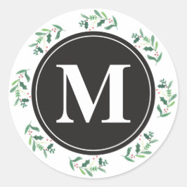 Mycket berry Collection Runt Klistermärke