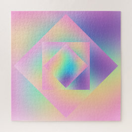 Mycket besvärande regnbågsövertoning Prismatiskt p Pussel