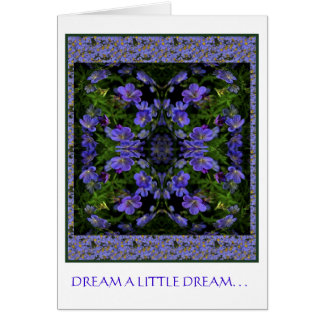 MYCKET BLÅTT skräddarsy JOHNSON - Hälsningskort