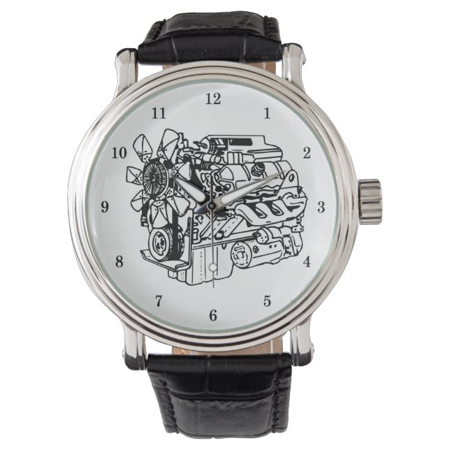 Mycket cool motor mekanikers armbandsur (Framsida)