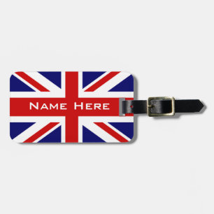Mycket cool Storbritannien flagga Union Jack med m Bagagebricka
