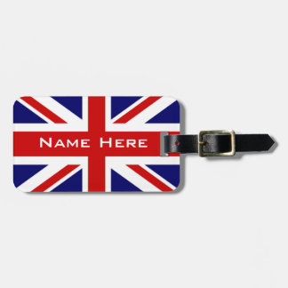 Mycket cool Storbritannien flagga Union Jack med m Bagagebricka