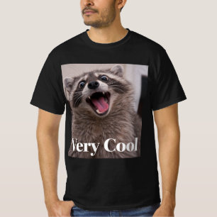 Mycket Cool Tvättbjörn  T Shirt