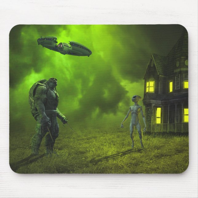 Mycket Coola Alien Planet Musmatta (Framsidan)