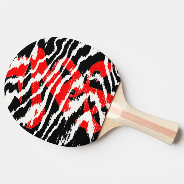 Mycket Coola asiatisk kalligrafi Pingisracket (Sidan)