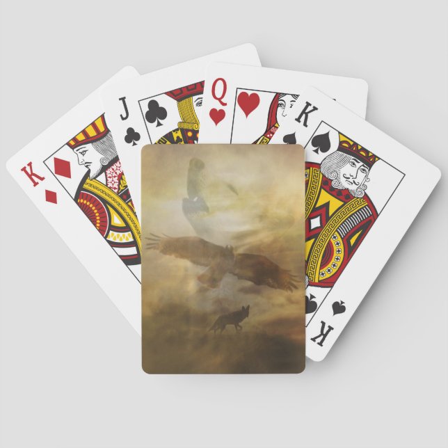 Mycket Coola av sydvästliga, uppskattade spelkort (Baksidan)