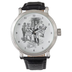 Mycket Coola Baseball Wrist Watch Armbandsur