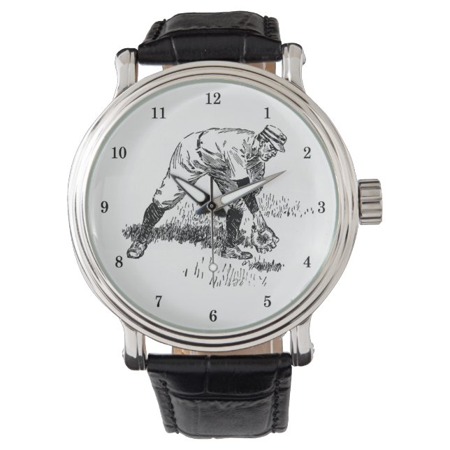 Mycket Coola Baseball Wrist Watch Armbandsur (Framsida)