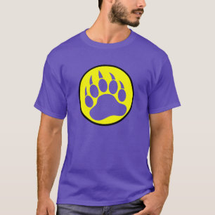 Mycket Coola Bear Tass i en cirkel T Shirt