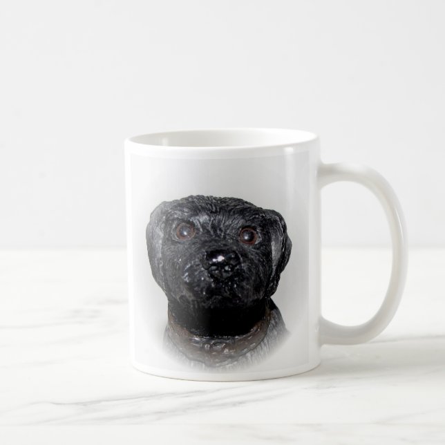 Mycket Coola Black Labrador Retriever Kaffemugg (Höger)