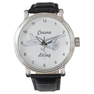 Mycket Coola Cessa Living Airplane Wrist Watch Armbandsur