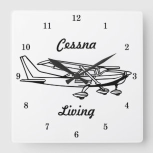 Mycket Coola Cessine Living Wall Clock Fyrkantig Klocka