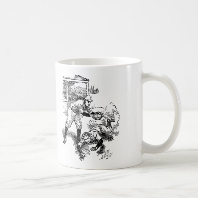 Mycket Coola Classic Baseball Coffee Kopp (Höger)