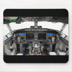 Mycket Coola Flygplansskylt/panel Musmatta
