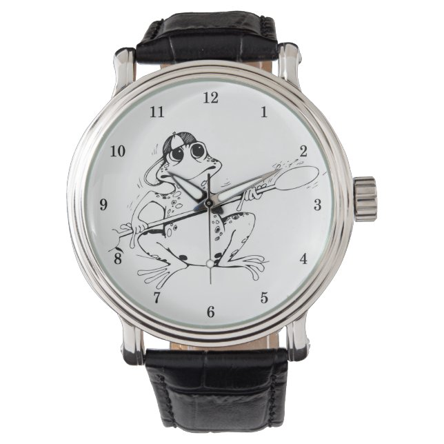 Mycket Coola Frog Wrist Watch Armbandsur (Framsida)