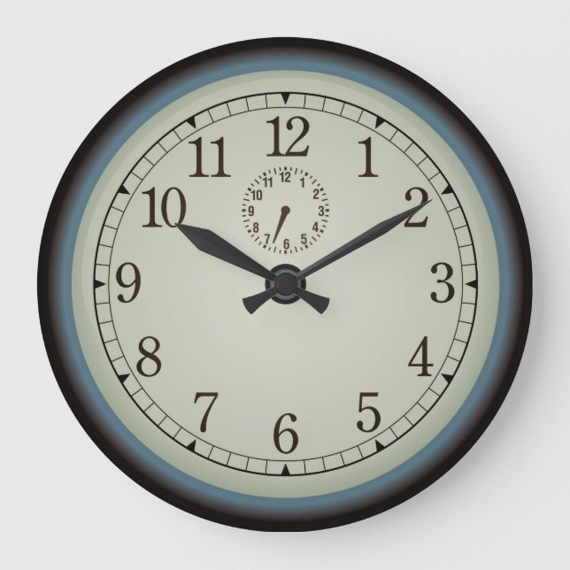 Mycket Coola gammalt vägglås i Ansikte Stor Klocka (Framsida)