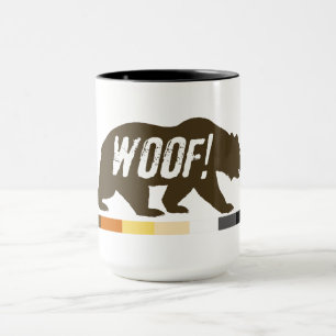 Mycket Coola Gay Bears Pride Flagga Bear Woof Mugg