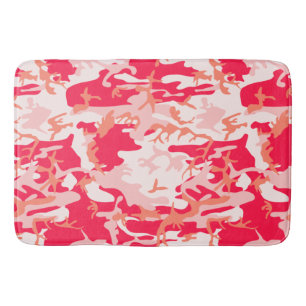 Mycket Coola Militär Rosa Stil Camo Mönster Badrumsmatta