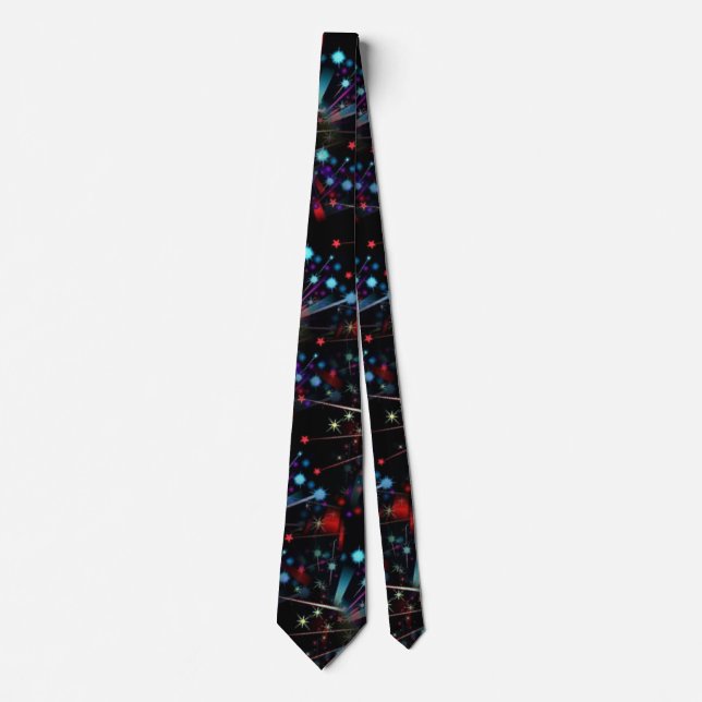 Mycket Coola och färglösa former Tie Slips (Framsida)