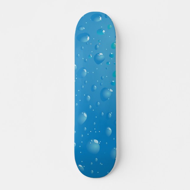 Mycket Coola Vatten Droplets Skateboard (Framsida)