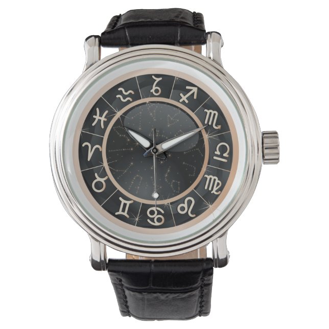 Mycket Coola Zodiac Wrist Watch Armbandsur (Framsida)