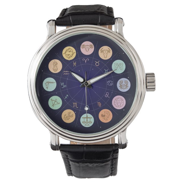 Mycket Coola Zodiac Wrist Watch Armbandsur (Framsida)