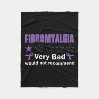 Mycket dåligt skulle inte rekommendera fibromyalgi fleecefilt