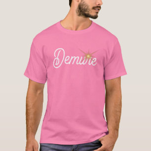 Mycket dämpad glans t shirt