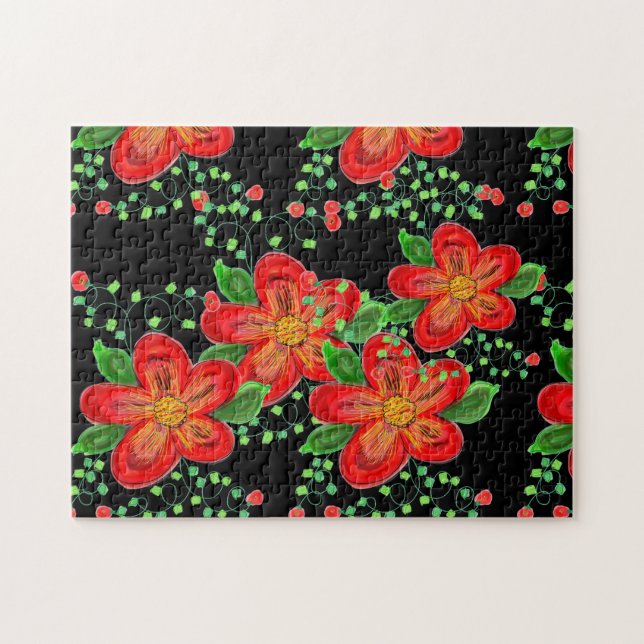 Mycket detaljerat pussel (Horisontell)