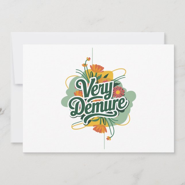 Mycket diskret, mycket medveten trend diskret och  inbjudningar (Framsida)