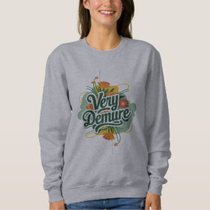 Mycket diskret, mycket medveten trend diskret och t shirt
