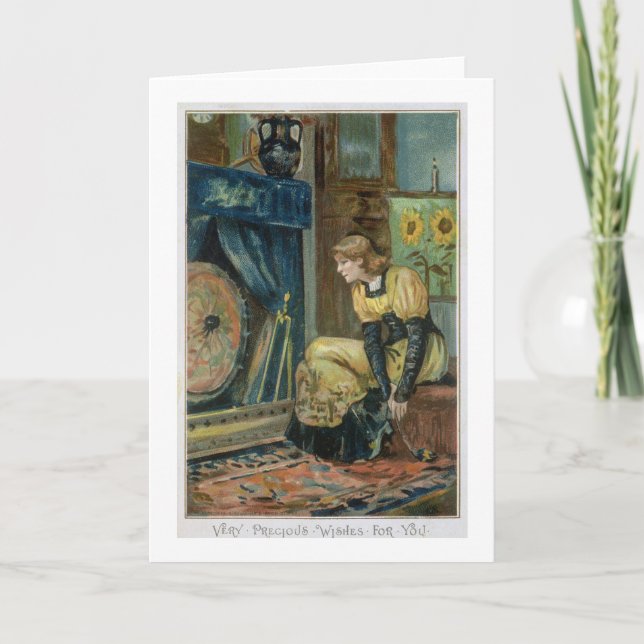 Mycket dyrbart önskemål för dig, Victorianjul Helgkort (Framsida)