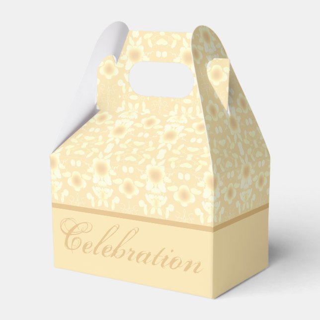 Mycket Elegant Blommigt mönster Presentaskar (Framsidan Sidan)