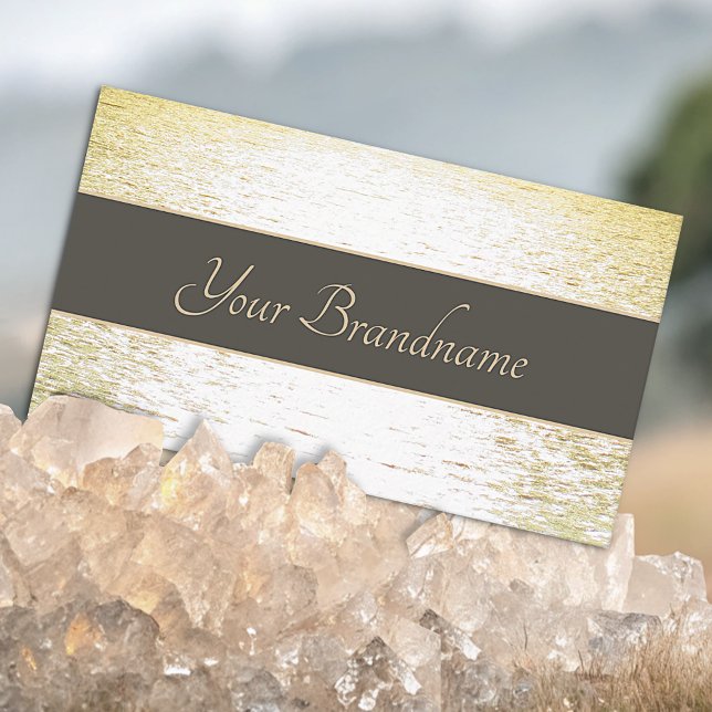 Mycket Elegant Sunset över Oceanens Professionell Visitkort (Skapare uppladdad)