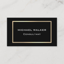 Mycket Elegant Svarta Professionellen Guld Ram