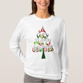 Mycket ett god julträd t shirt