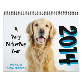 Mycket ett ParkerPup år - kalender 2014