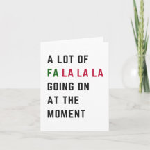 Mycket Fa La La La På Gång Just Nu