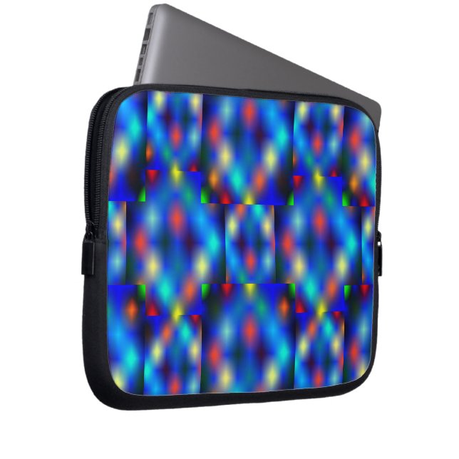 Mycket färglöst bilder, avstånd effekt, mörkfärgad laptop fodral (Framsidan Höger)