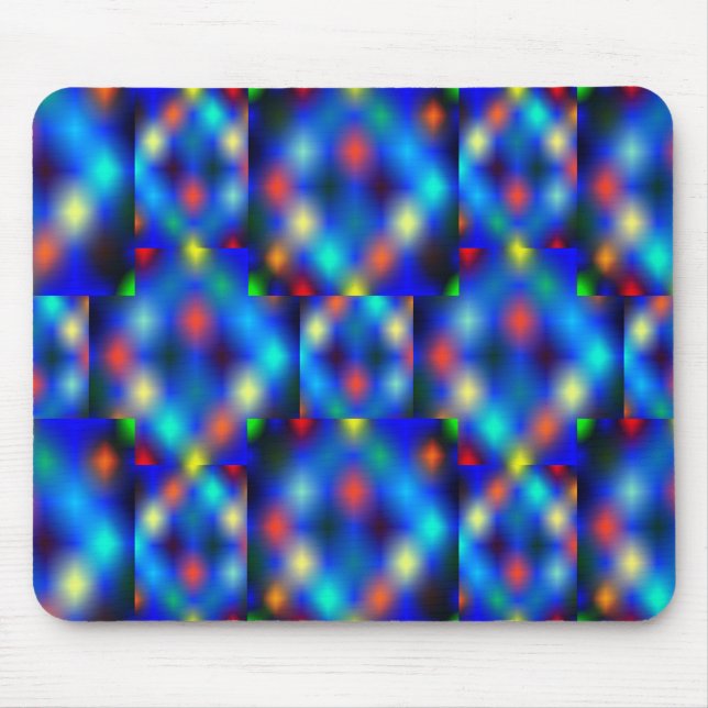 Mycket färglöst bilder, avstånd effekt, mörkfärgad musmatta (Framsidan)