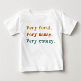 Mycket feral. Mycket sansad. Mycket försiktig. T Shirt
