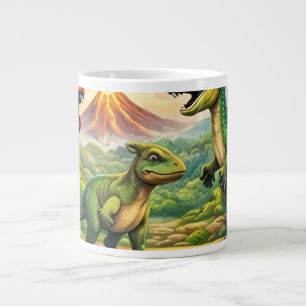 Mycket fin design på jumbo mugg
