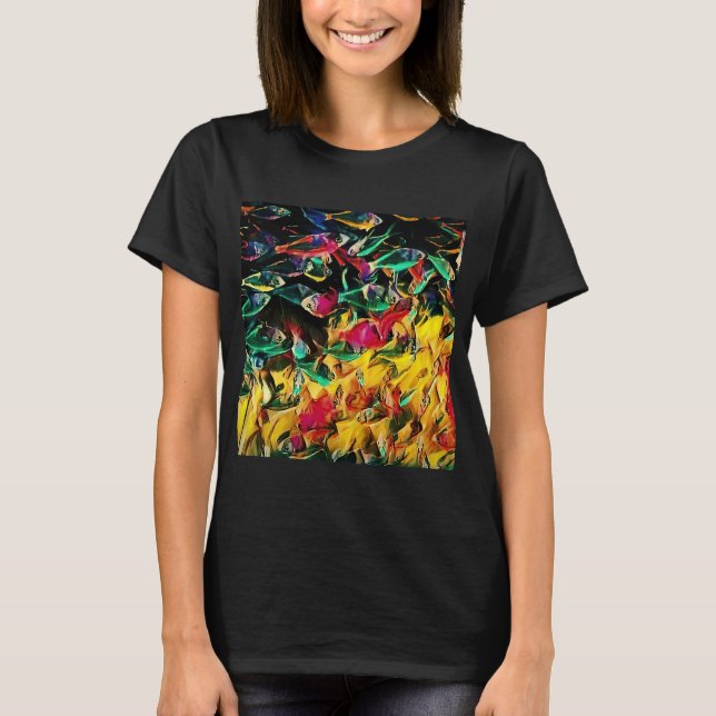 Mycket fisk t shirt (Framsida)