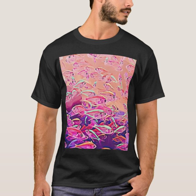 Mycket fisk t shirt (Framsida)