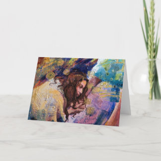 "Mycket förlåtit" inspirera hälsningkort Kort