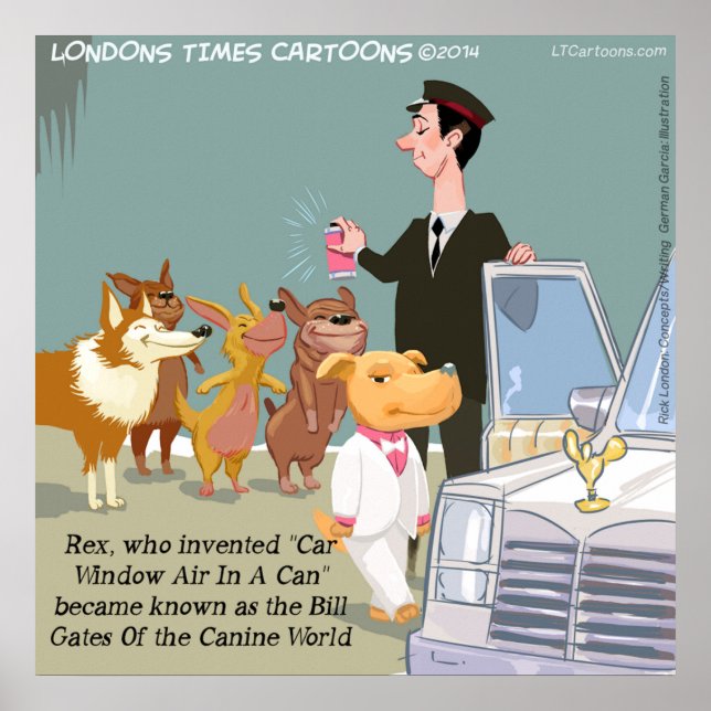 Mycket Förmögen Hund Poster (Framsidan)