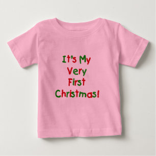 Mycket första jul t-shirt